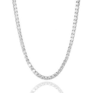 White Ice Tennis Chain